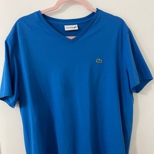 Lacoste v-neck t-shirt 🐊